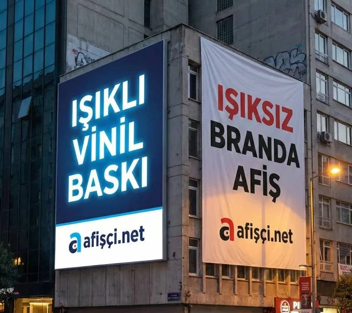 Işıklı Vinyl Dijital Baskı